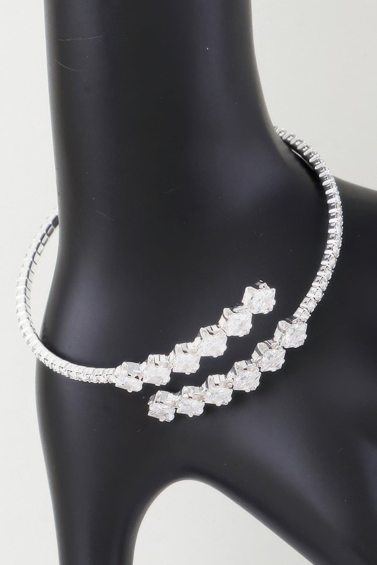 Jeweled Shiny Star Wrap Bracelet