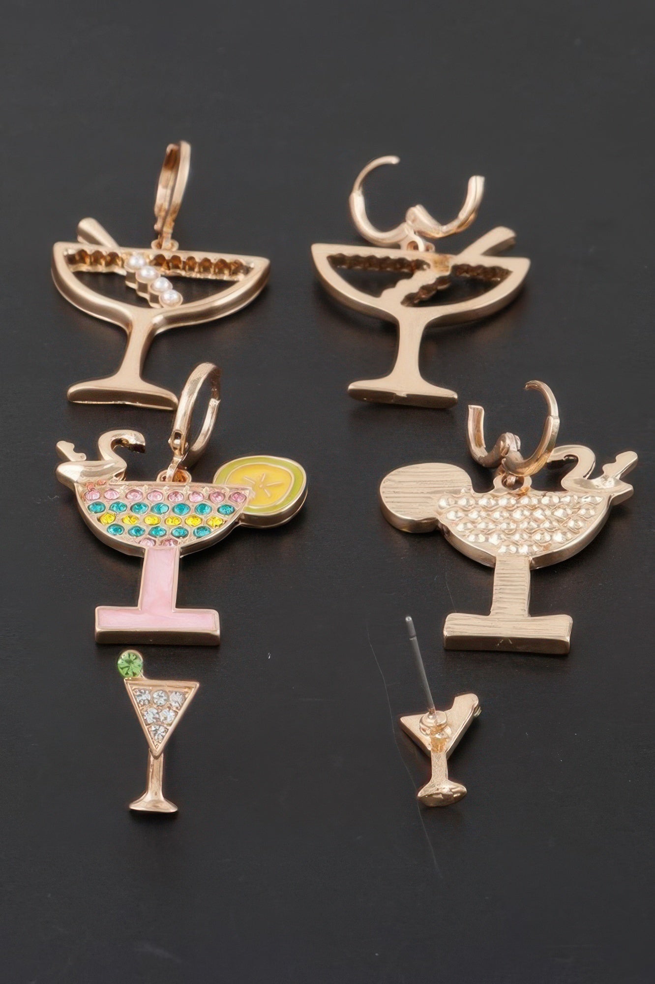 Multi Cocktail Earrings Set