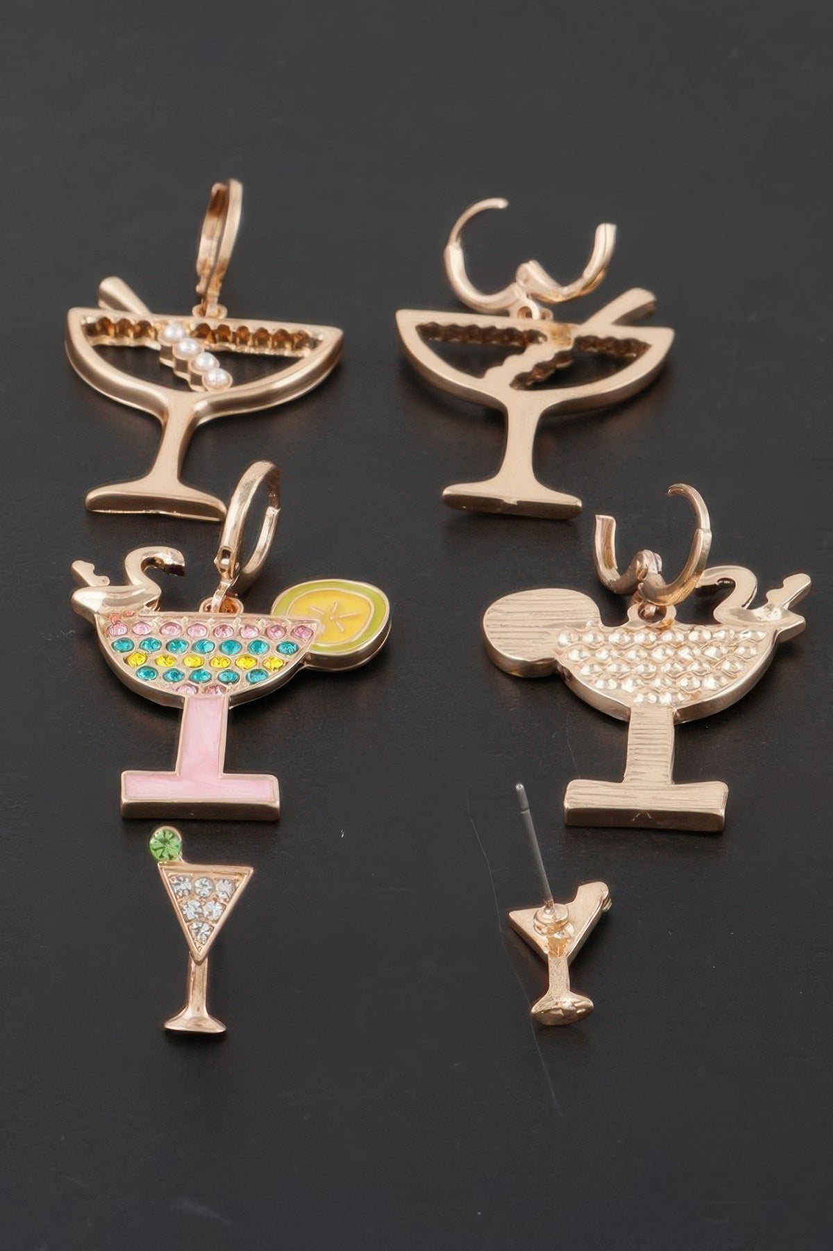 Multi Cocktail Earrings Set