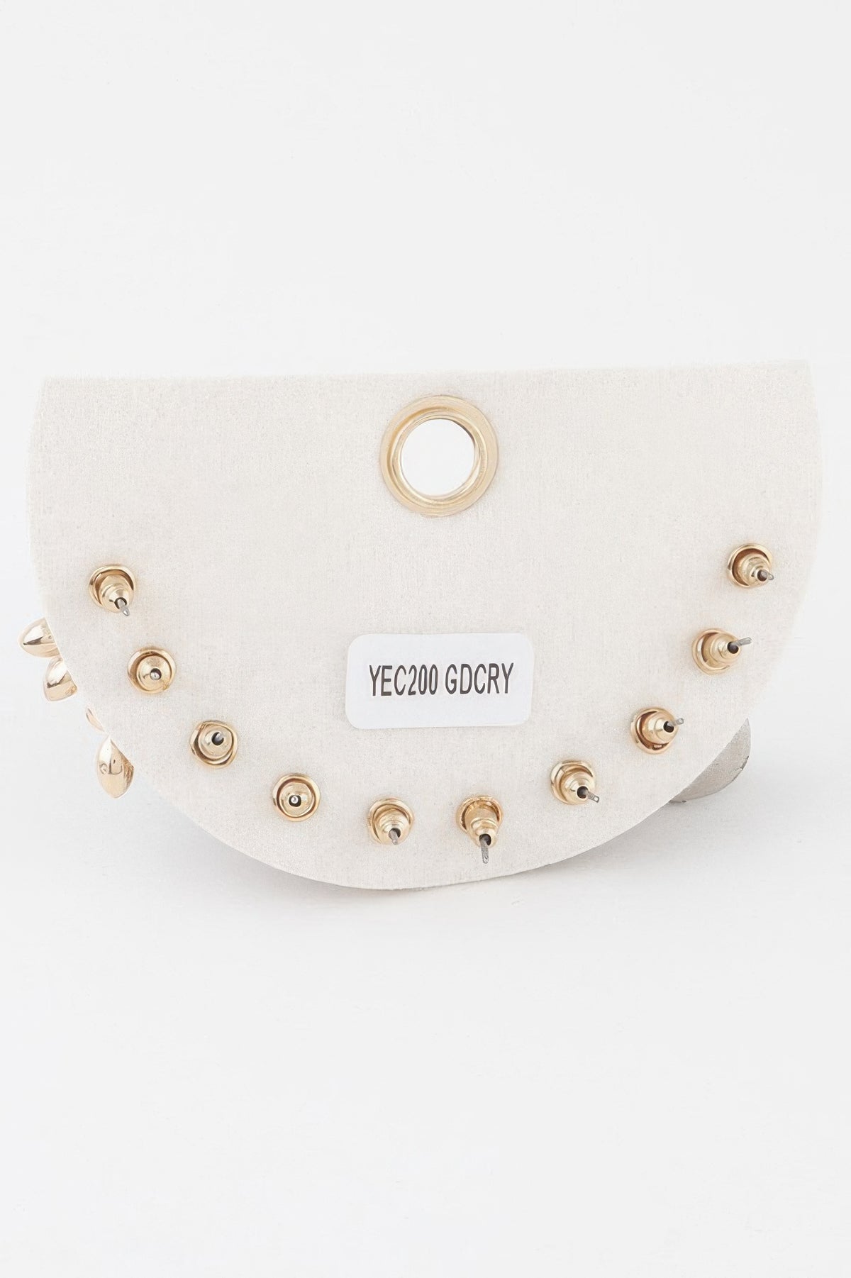 Jewel Flower Stud Earrings Set
