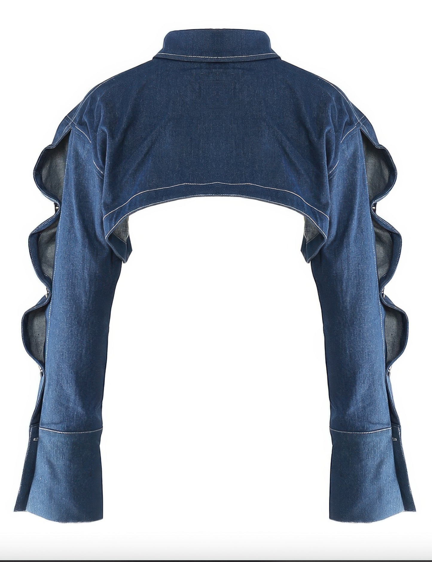 Button Down Denim Bolero