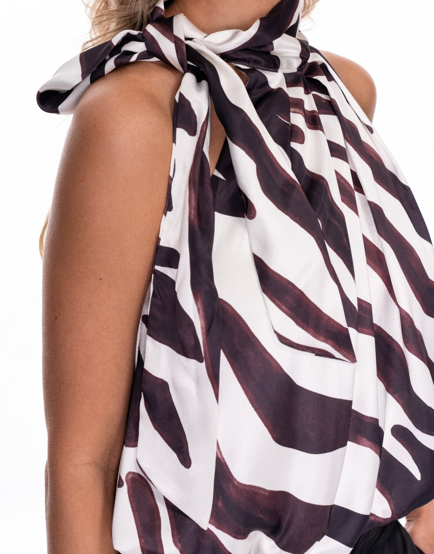 Zebra Print Top