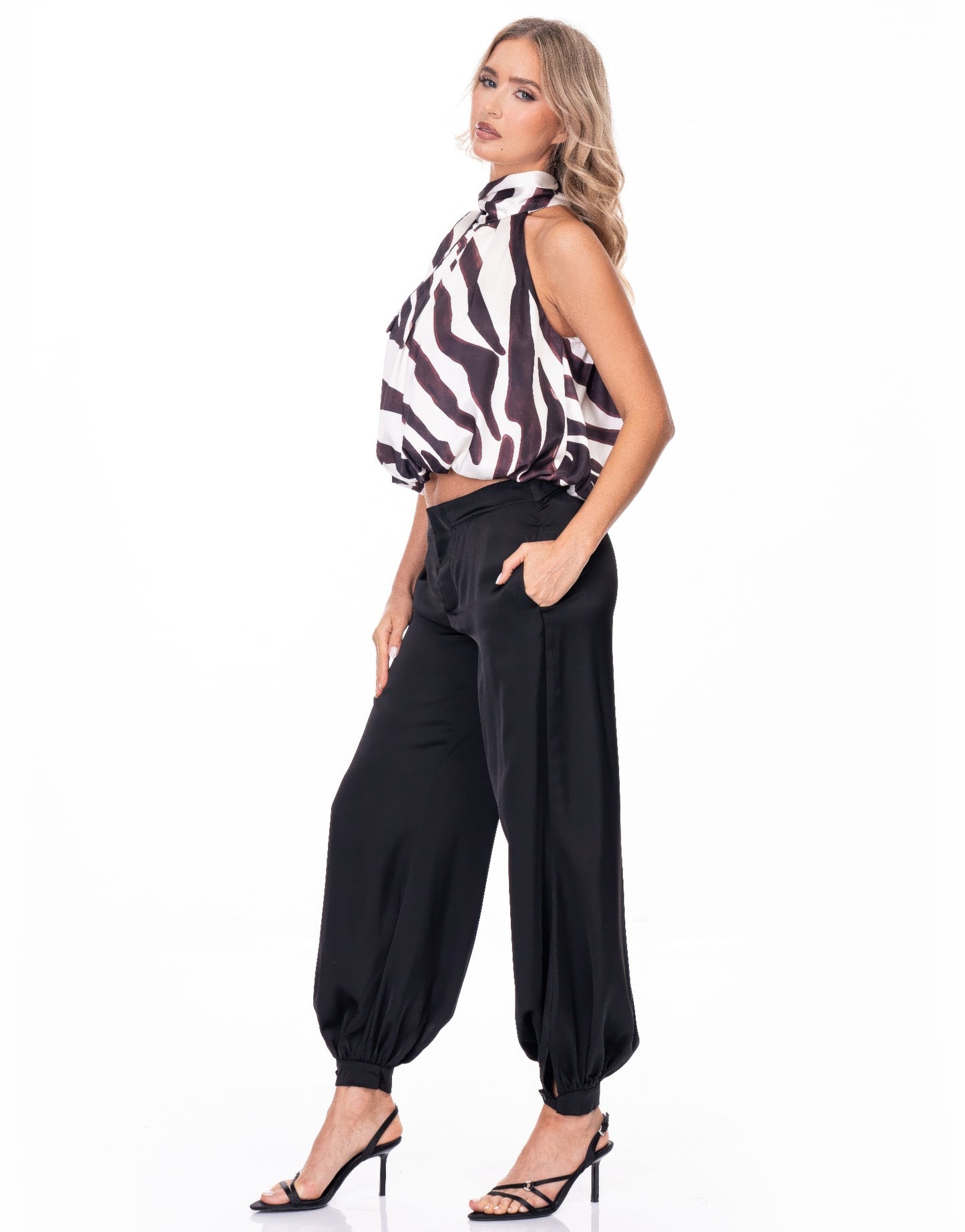 Zebra Print Top