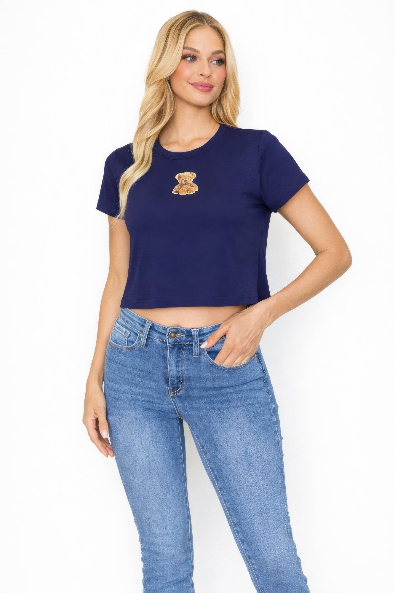 Teddy Bear Crop Top