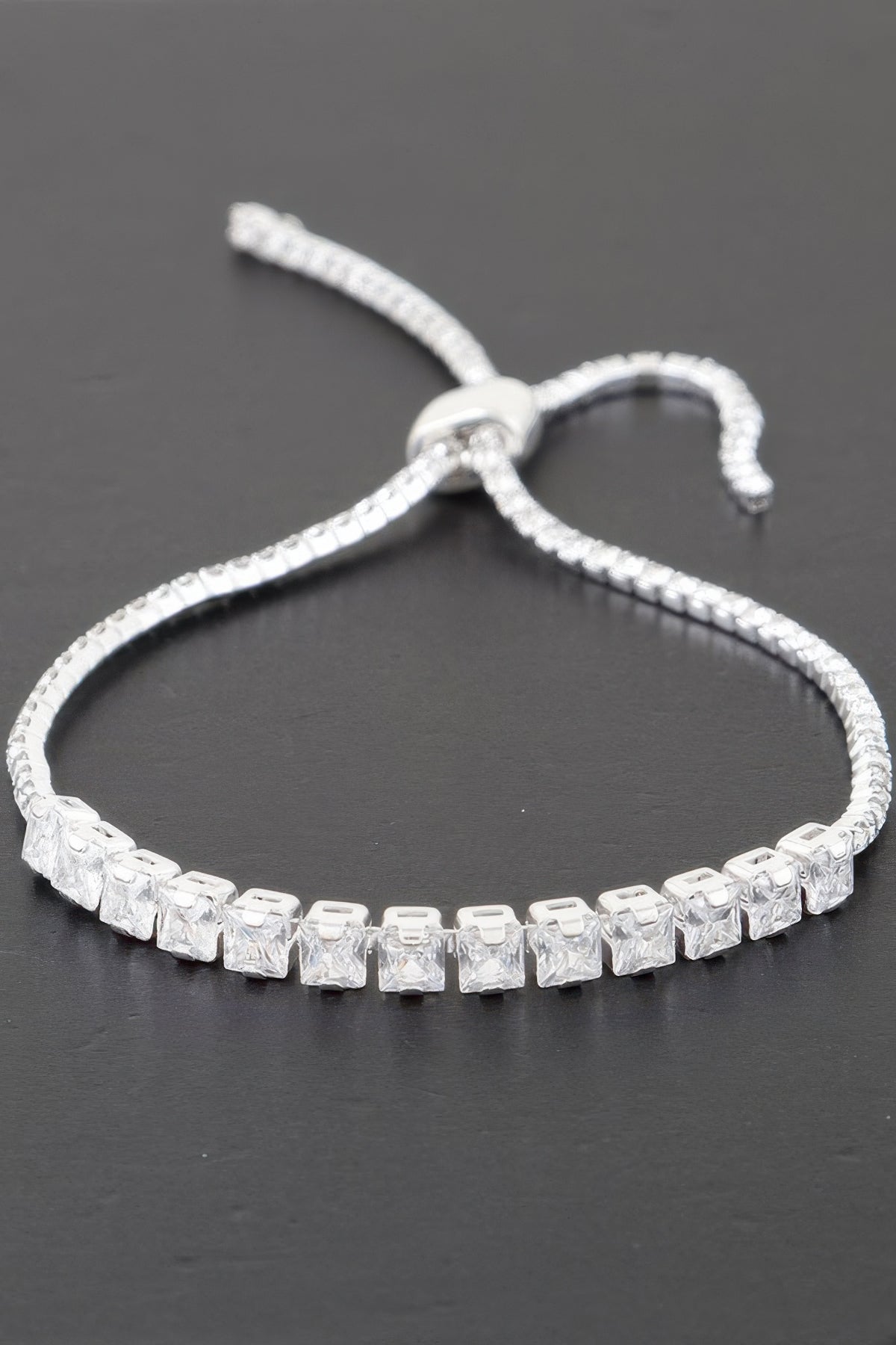 Multi Cubic Jeweled Bracelet