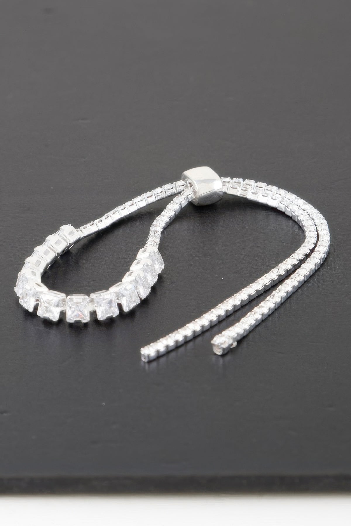 Multi Cubic Jeweled Bracelet