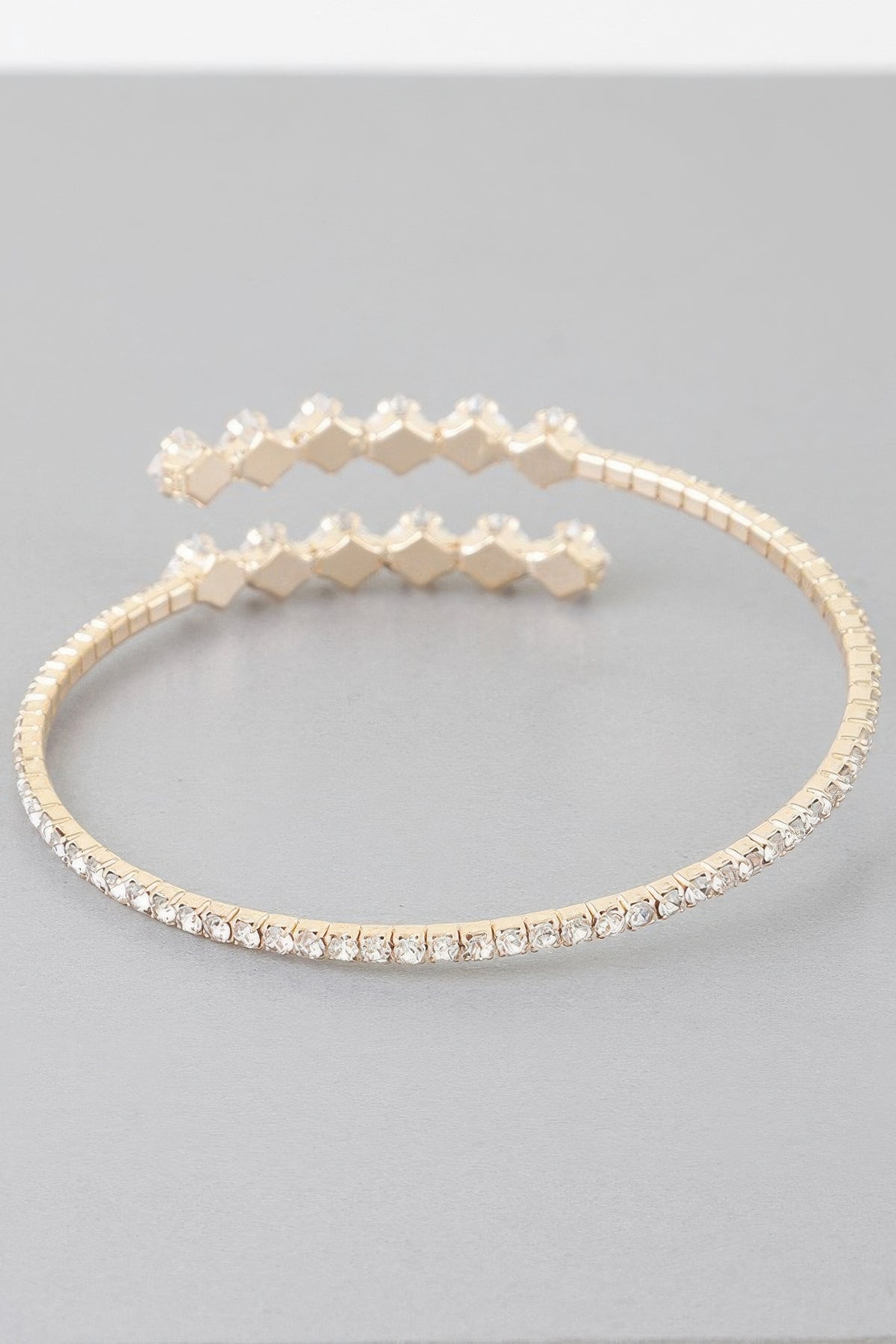 Jeweled Shiny Star Wrap Bracelet