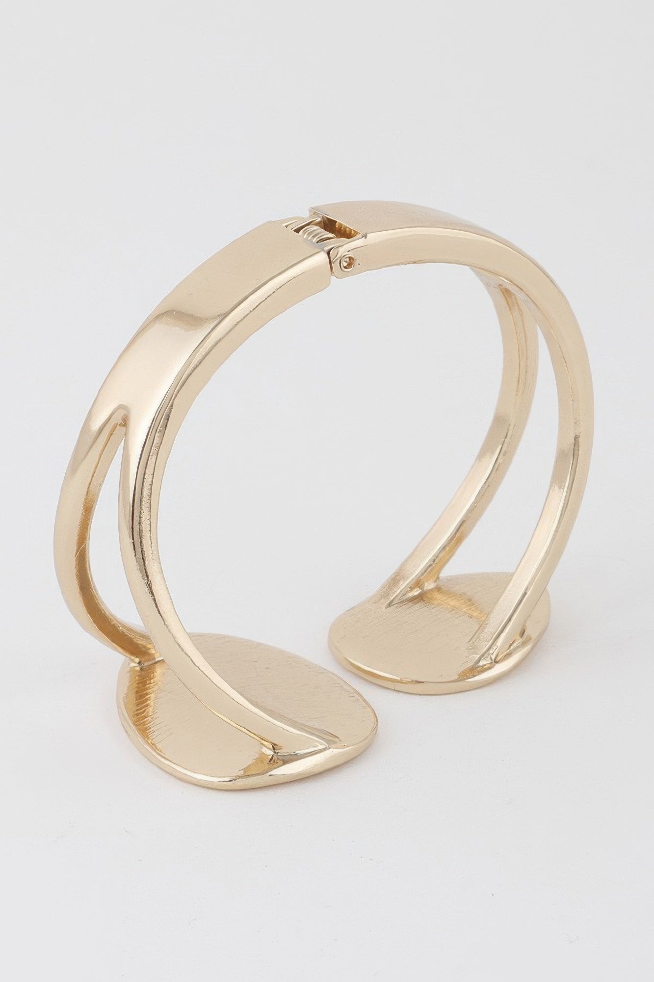 Flat Stone Wrap Bracelet