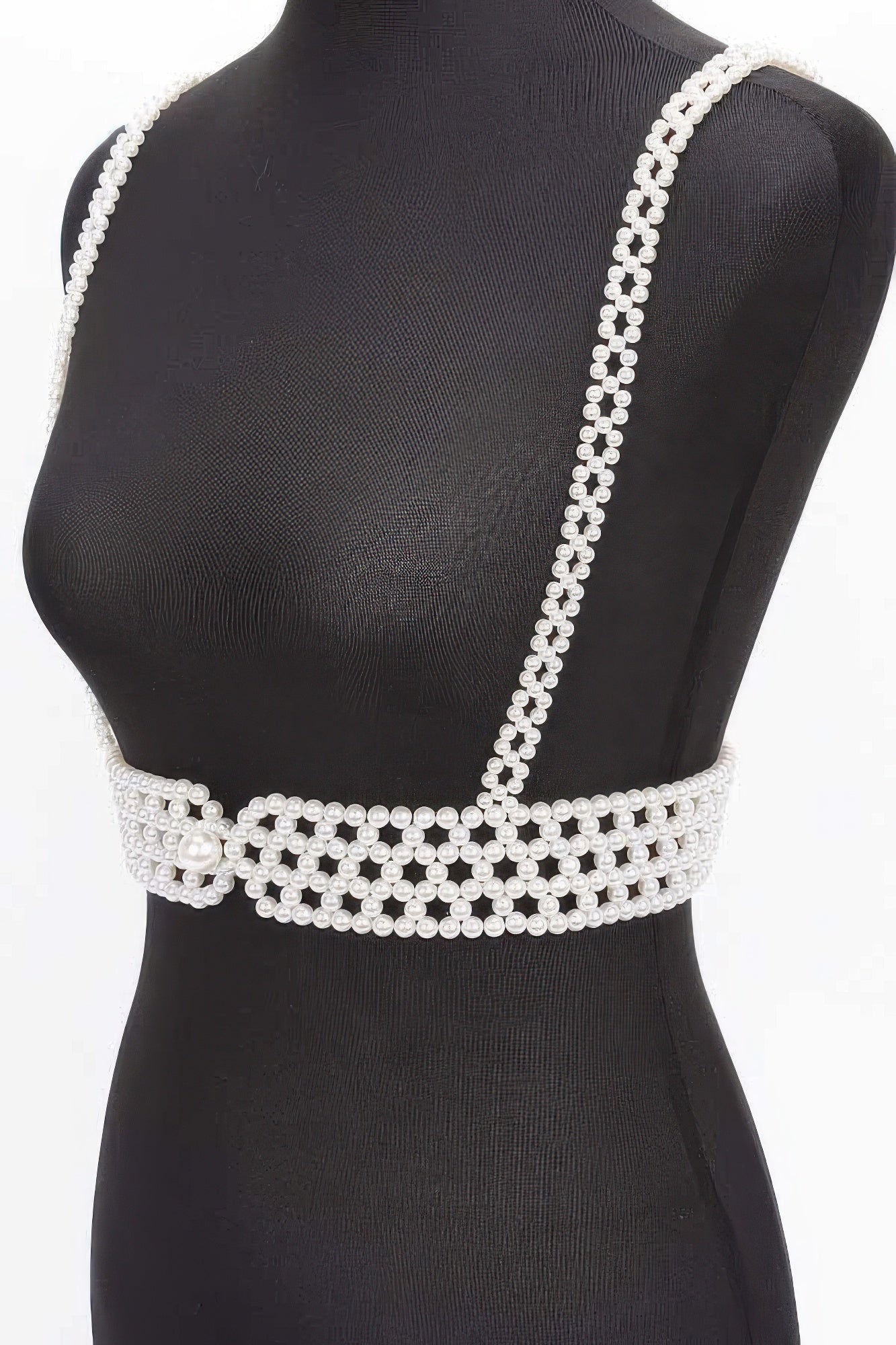 Faux Pearl Harness — Style 1