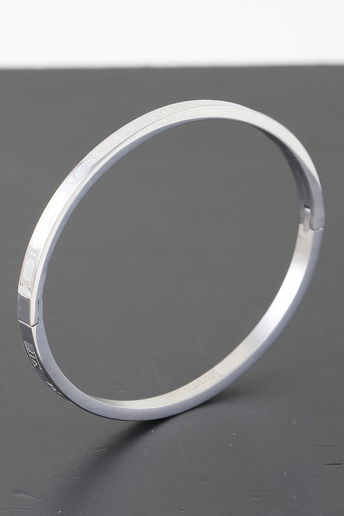 Thin Roman Numeral Bracelet
