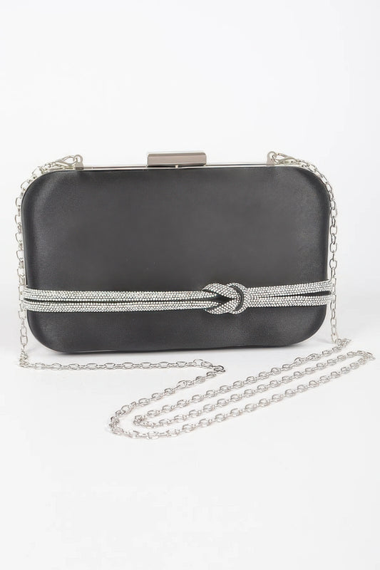 Satin Frame Party Clutch