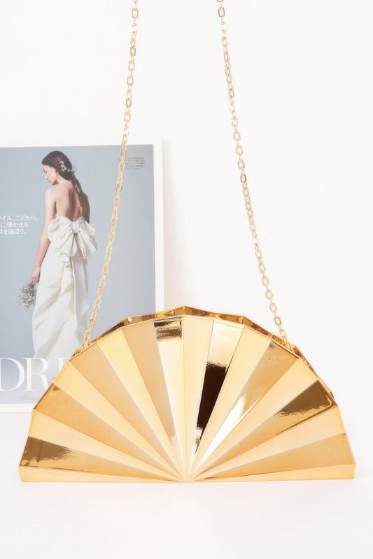Metallic Acrylic Party Clutch
