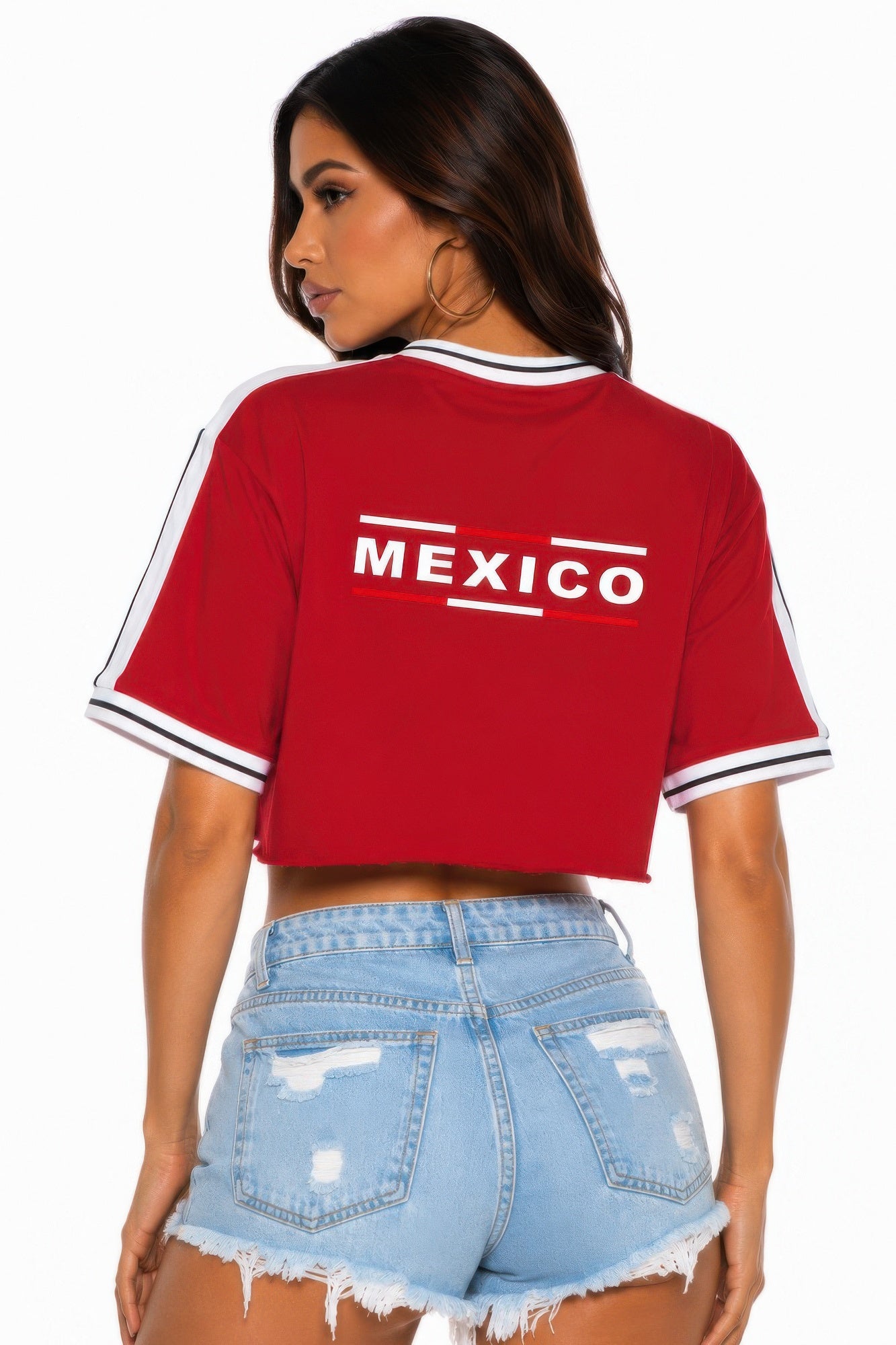 Short Sleeve Cotton Mexico Print Shirt — Style 2